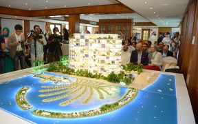 Project model of Royal Bay Residence by Azizi Developements