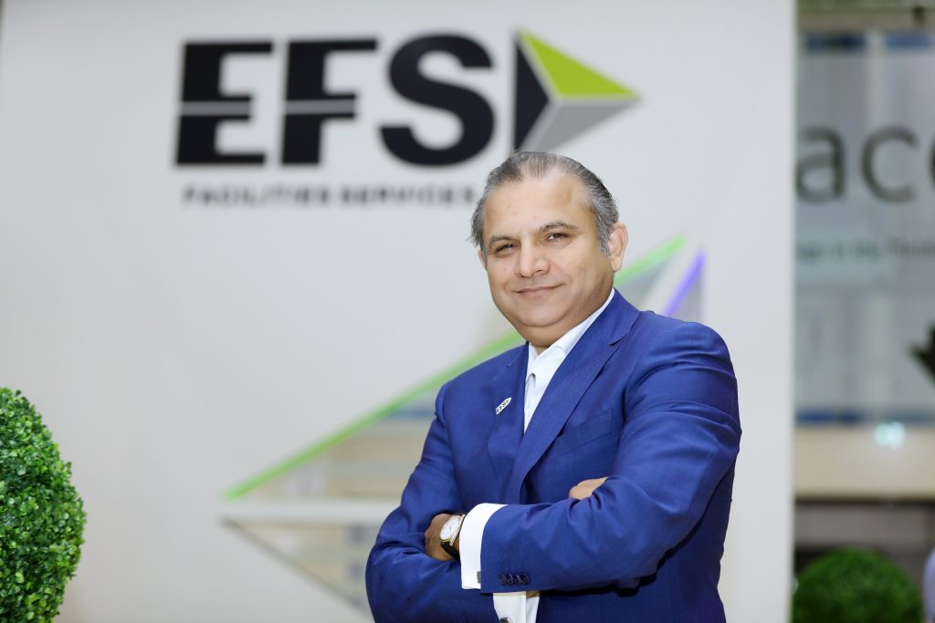 Tariq Chauhan Group Chief Executive Officer for EFS Facilities Services Group