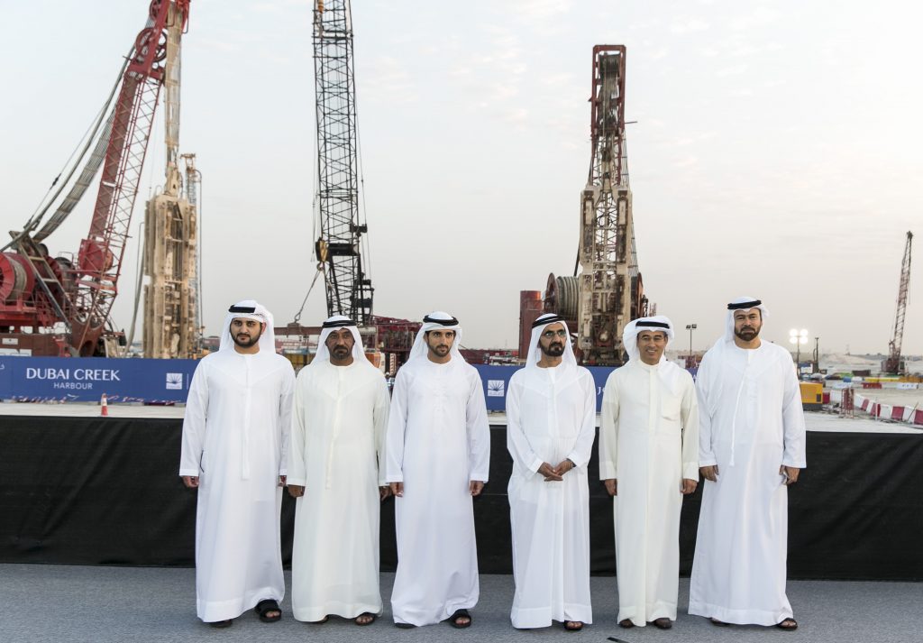 HH Sheikh Mohammed breaks ground on The Tower at DCH 2