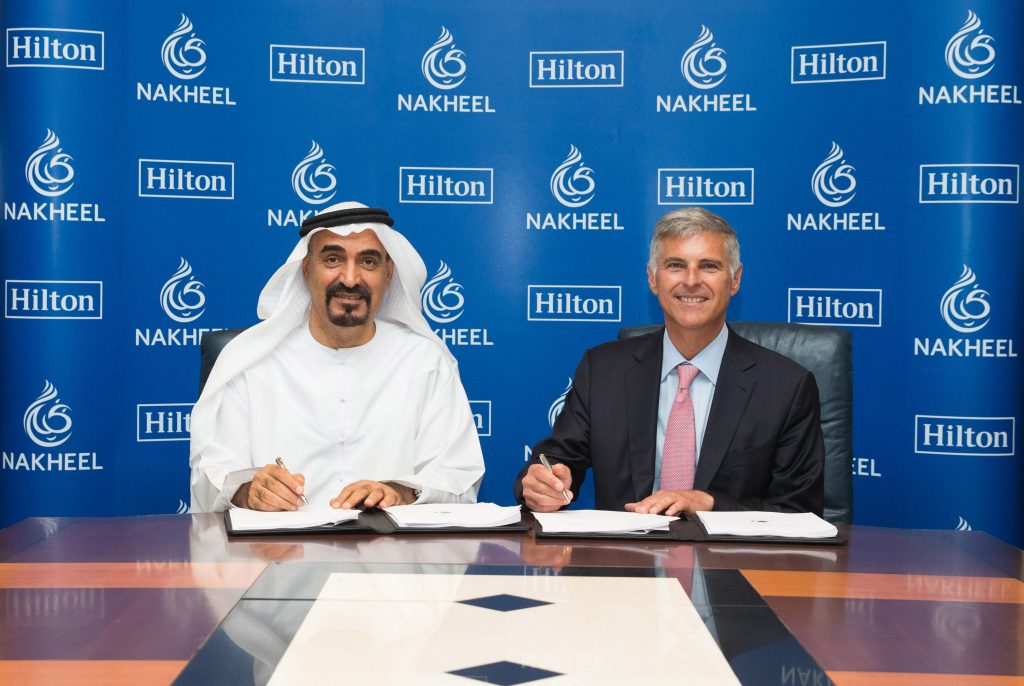 Nakheel Hilton signing ceremony