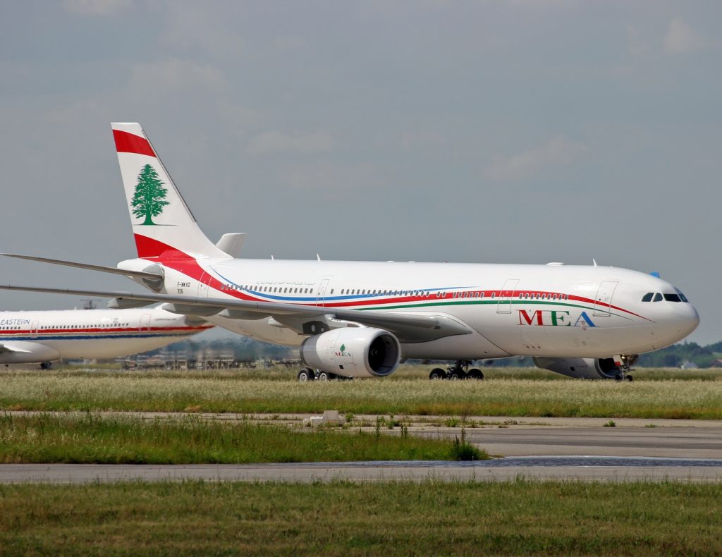 mea middle east airlines lebanon