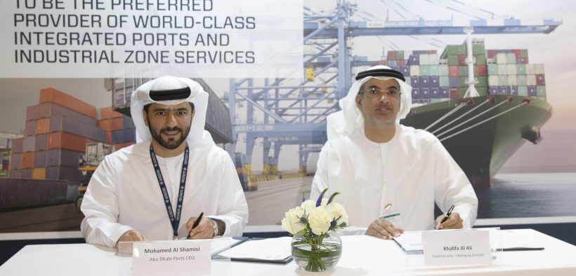 Abu Dhabi Ports signs MoU with Food Security Centre - Construction ...