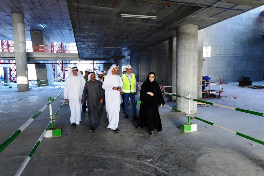 Lootah inspects Mohammed Bin Rashid Library Project2