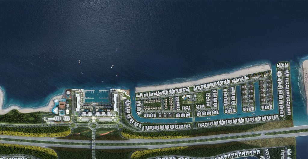 Al Fahid Island in Abu Dhabi