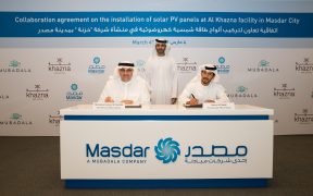 Masdar installs solar PV panels in Khazna