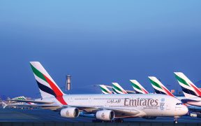 Emirates A380 Fleet at Dubai International