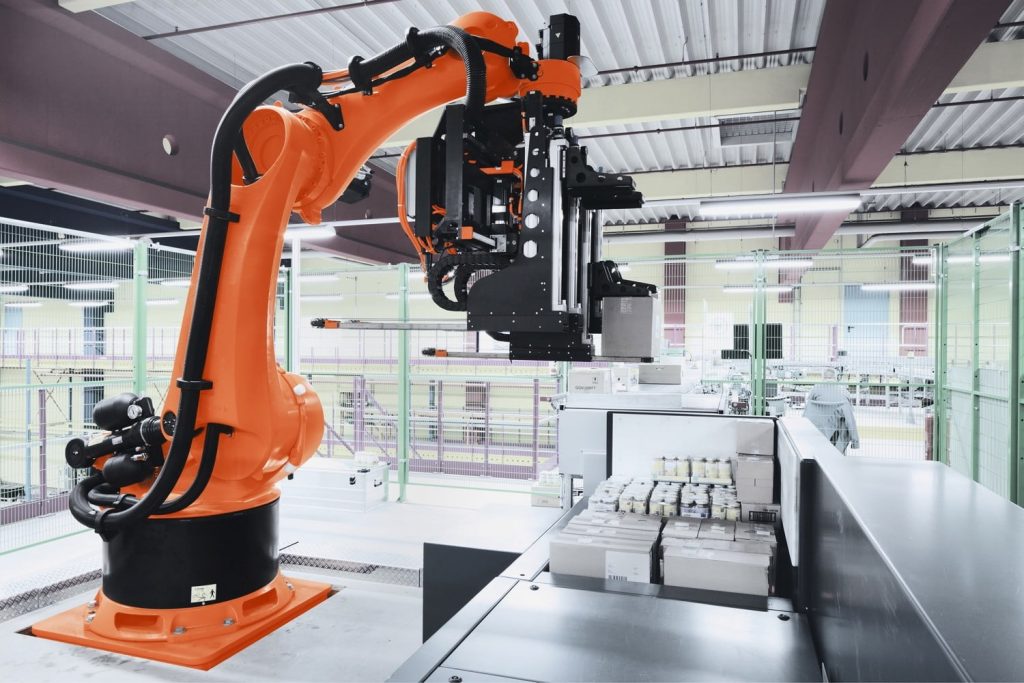 xpo logistics nestle digital warehouse robotic arm