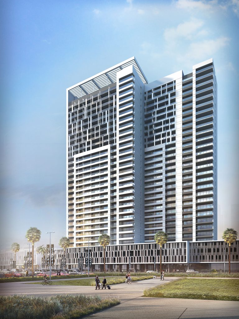 Reva Heights by DAMAC front view