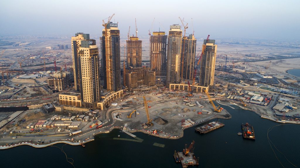 Dubai Creek Harbour construction update 2