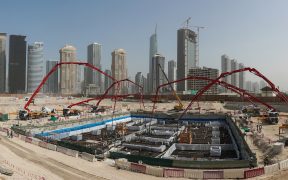 Uptown Dubai Concrete Pouring