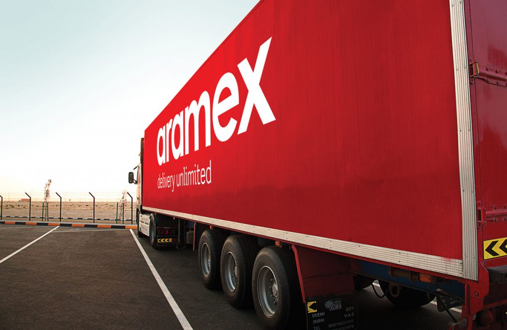 aramex truck web