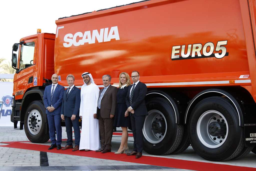 Image 1 Representatives from Scania Middle East and Al Shirawi Enterprises