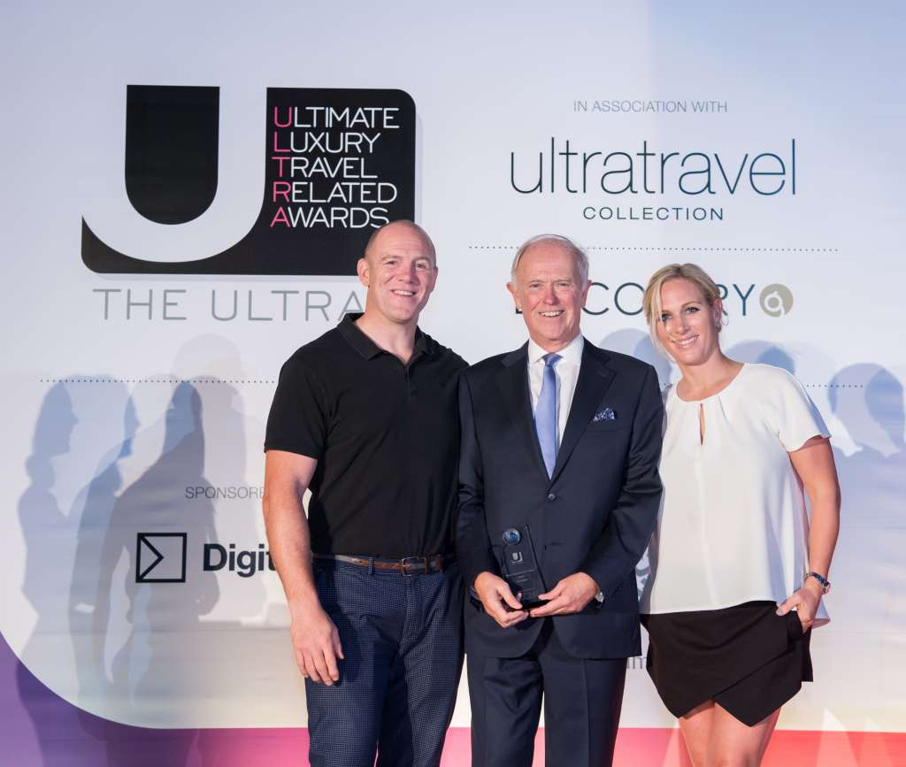 Sir Tim Clark at the ULTRAS 2018 with Zara and Mike Tindall