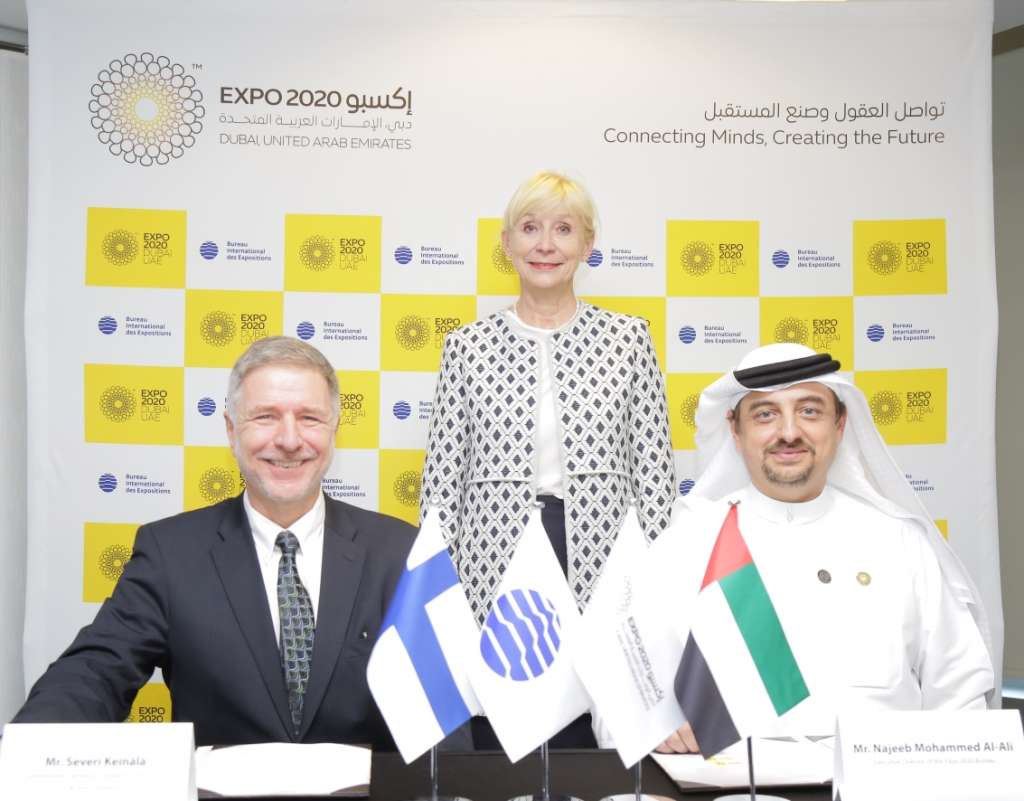 business finland and expo 2020 contract signing image