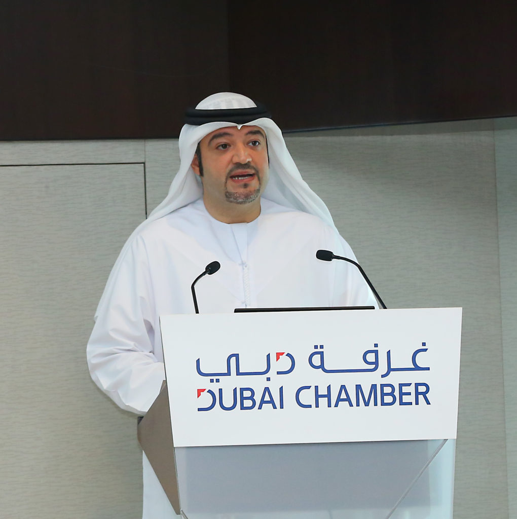 Hassan Al Hashemi during the Big5 briefing