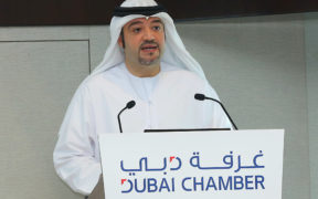 Hassan Al Hashemi during the Big5 briefing