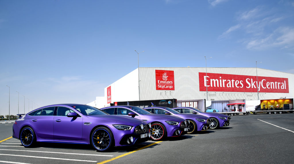 Emirates SkyCargo will uplift Gargashs Team Purple for the Gumball 3000 rally