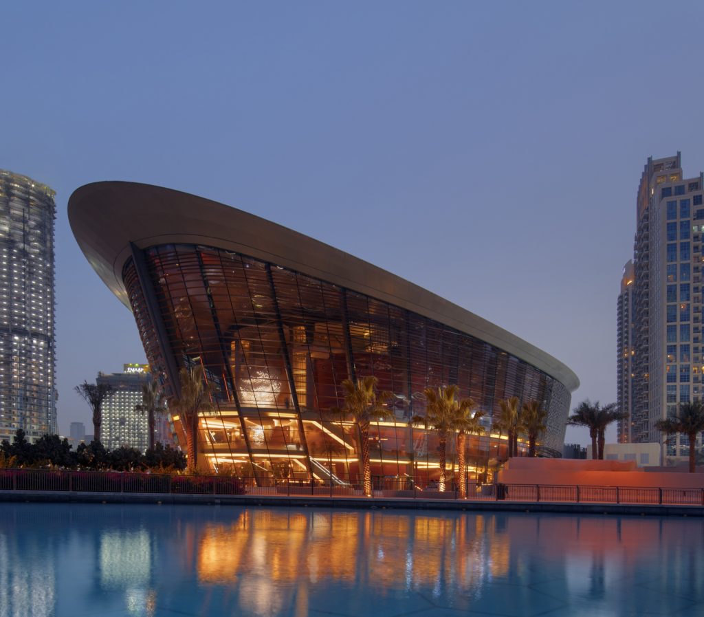 Atkins designed Dubai Opera