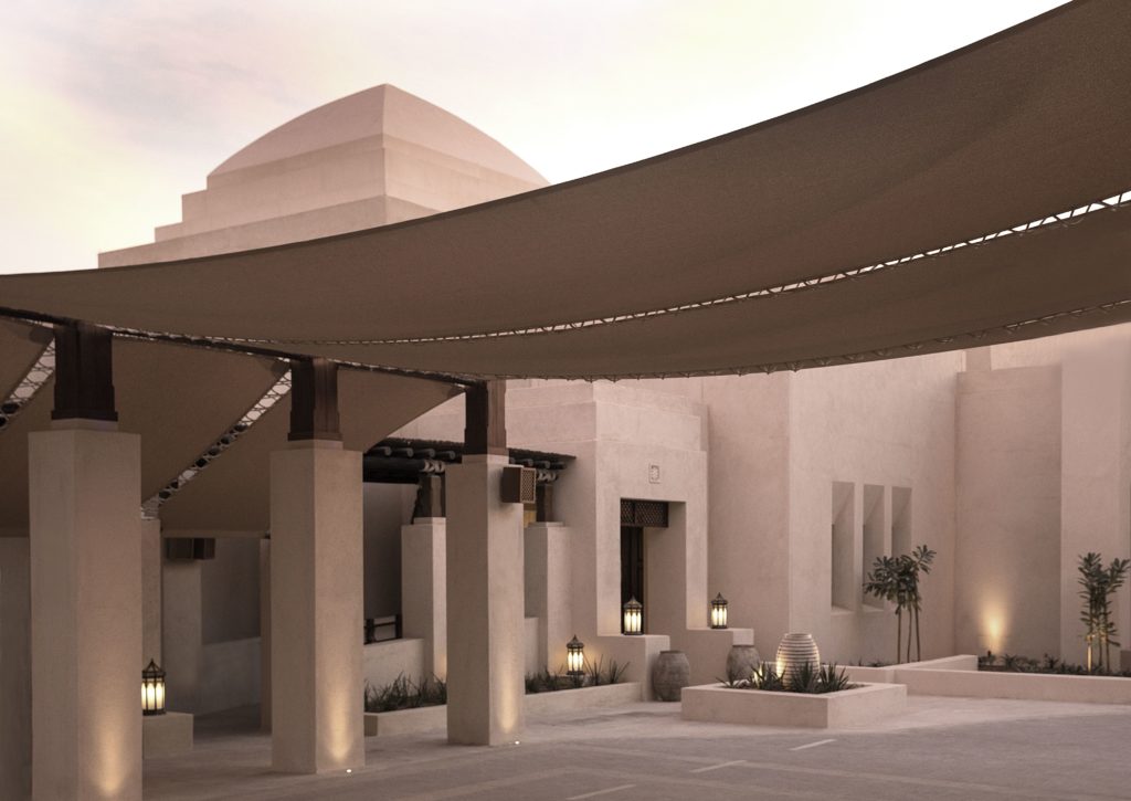 High resolution 300dpi Jumeirah Al Wathba DNA Architecture