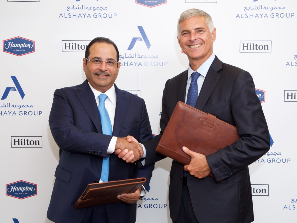 Hilton and Alshaya Group partner on Master Development Agreement