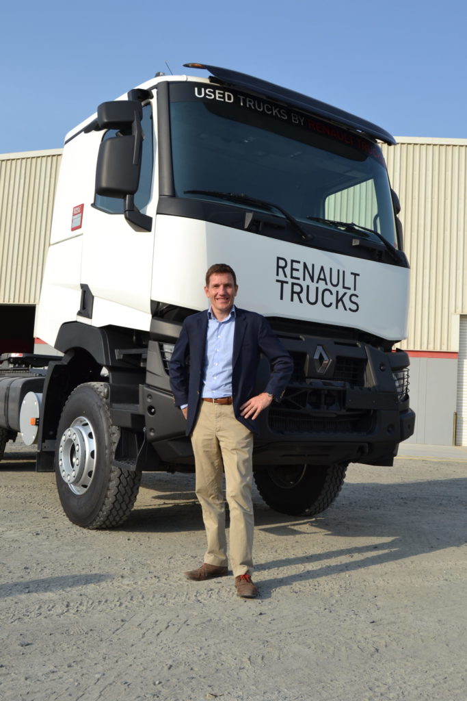 ENLARGE THIS IMAGE IN THE LAYOUT Gregoire Blaise Vice President at Renault Trucks scaled