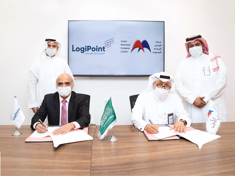 LogiPoint για την κατασκευή μιας αποθήκης για UWC στο Σαουδάραβες