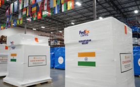 FedEx Delivering Critical COVID 19 Aid to India