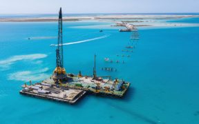 Bauer installs piles for major Red Sea project 1024x683 1