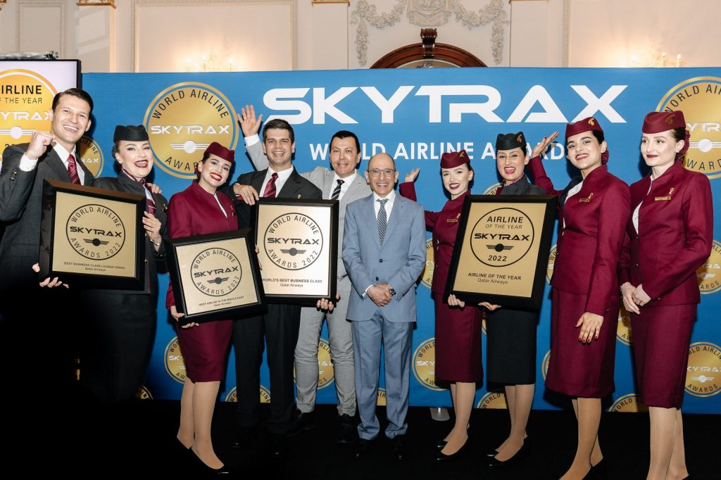 qatar airways wins the airline of the year award by skytrax for an unprecedented seventh time and takes home three other major awards 52378842609 o scaled