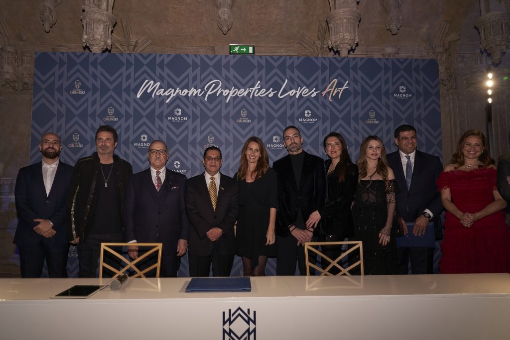 Richard Orlinski and Magnom Properties launch event in Paris