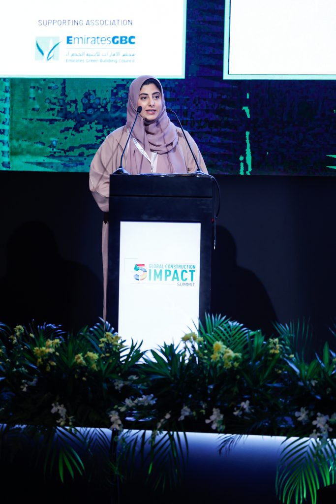 Her Highness Sheikha Shamma Speaks at Inaugural Global Construction Impact Summit