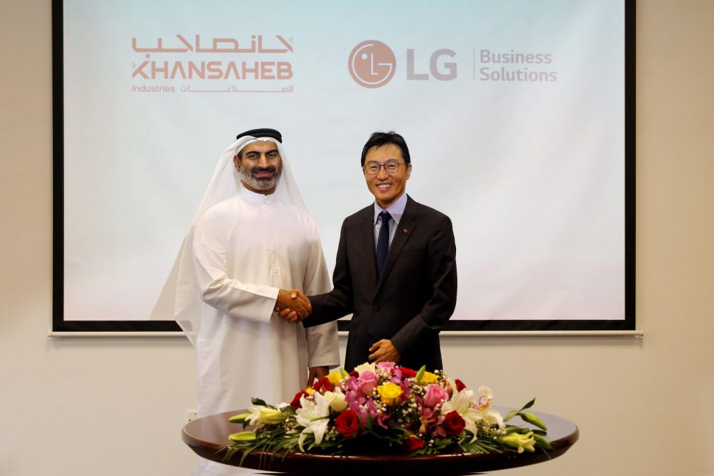LG x Khansaheb handshake scaled