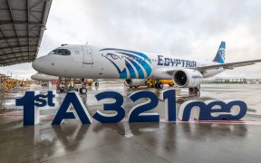 Egyptair Airbus delivery
