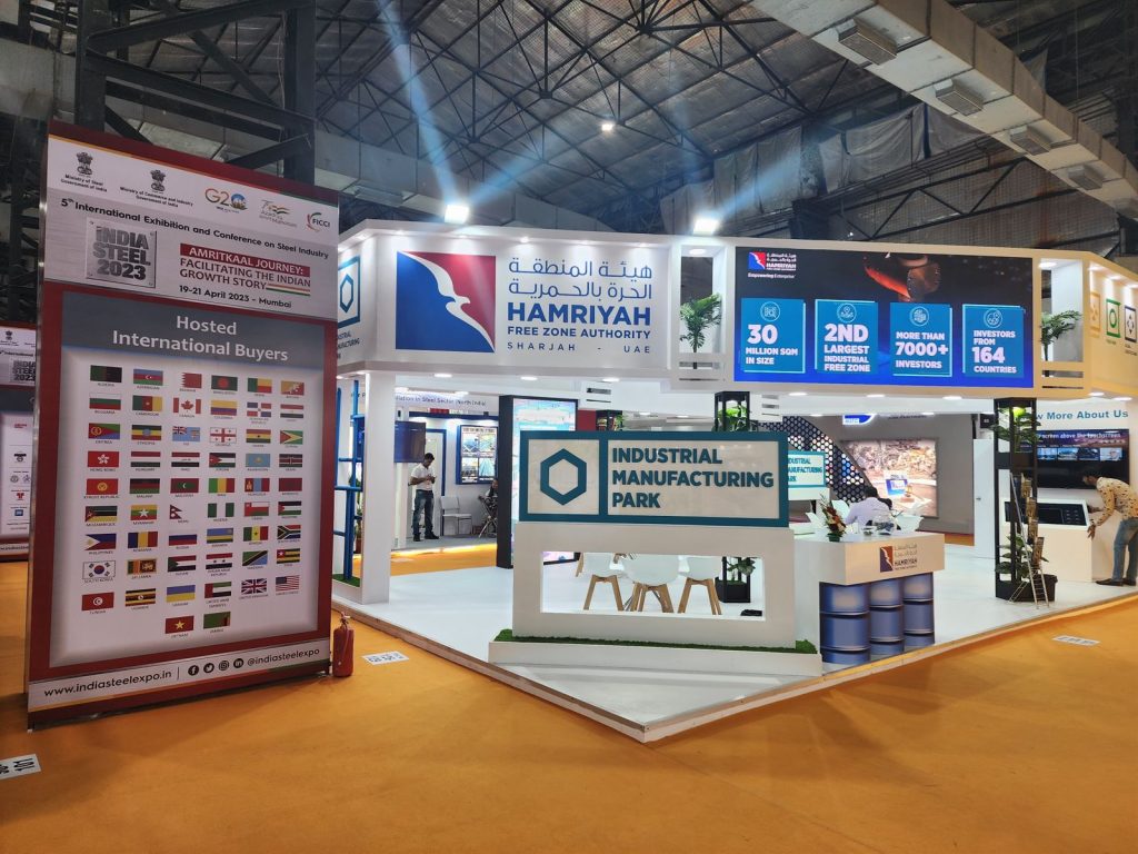 3 during participation at India Steel 2023