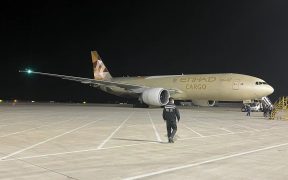 Etihad Cargo Inaugural Wuhan Flight 3