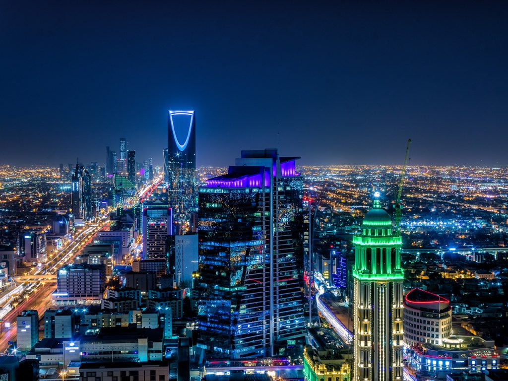 Riyadh skyline. Photo courtesy of Cundall.