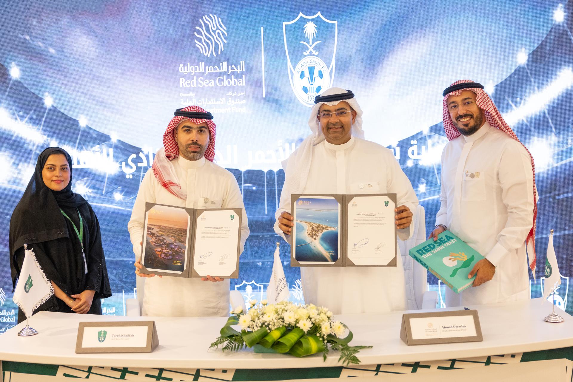 Red Sea Global Announces Al-Ahli Saudi Football Club Sponsorship Deal ...