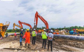 Ace Energy Infrastructure accomplishes pipeline installation across the Subansiri River 1