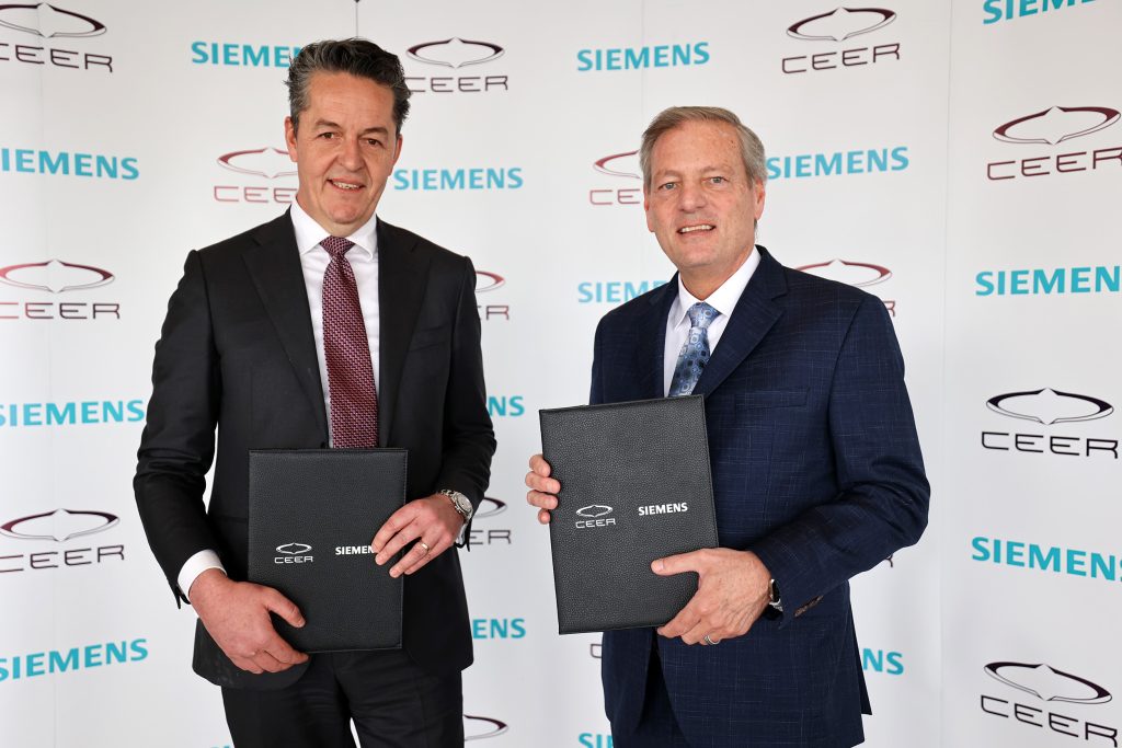Ceers and Siemens leadership agree on the joint collaboration