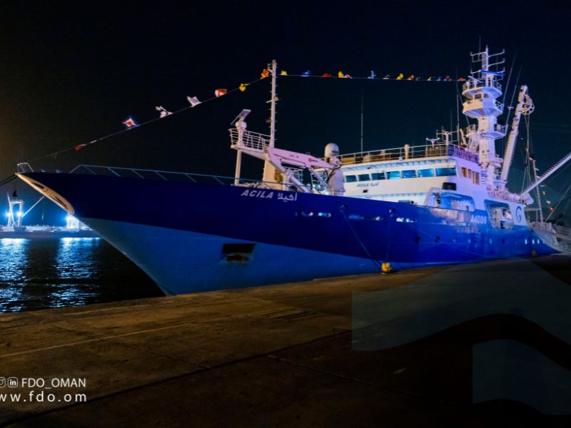 A Modern Fishing Vessel 'Acila' Is Launched By Fisheries Development Oman  To Promote Sustainable Fishing Methods - Construction Business News Middle  East