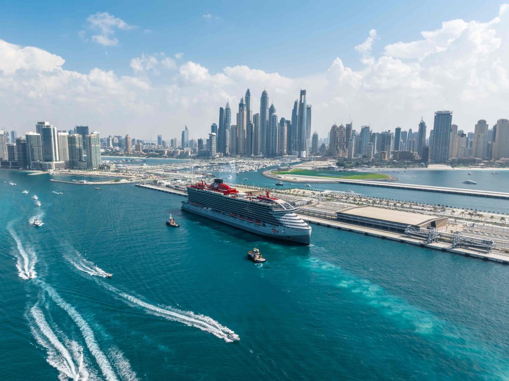 Dubai Harbour welcomes Virgin Voyages 2