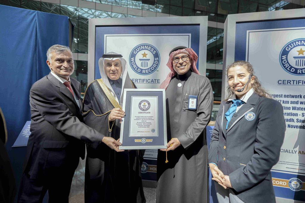 Bahri Desalination Barge Wins Guinness World Record 1