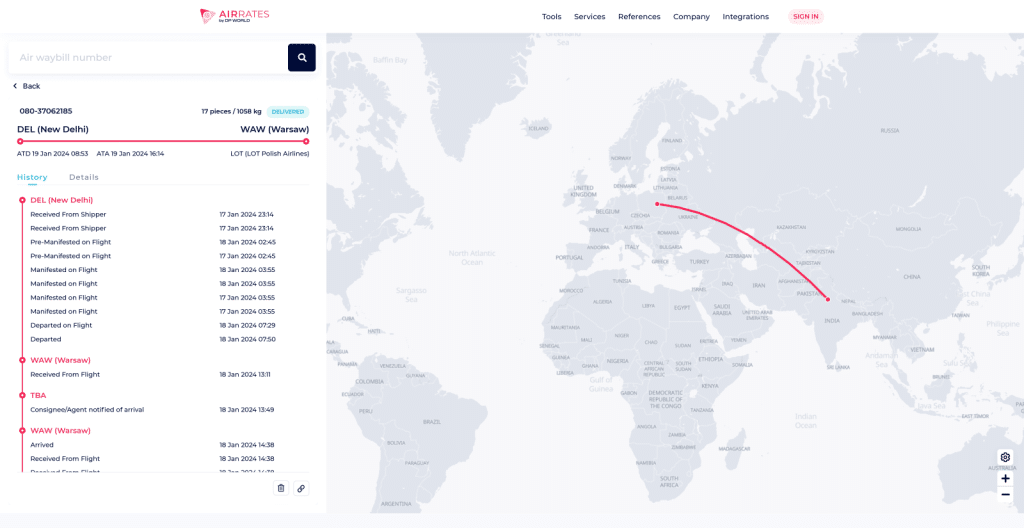 DP World’s SeaRates Enhances Global Cargo Visibility With New Air Tracking Feature