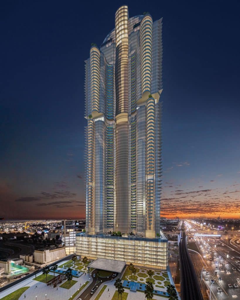 Al Habtoor Group Celebrates Major Milestone In The Construction Of The Iconic Al Habtoor Tower