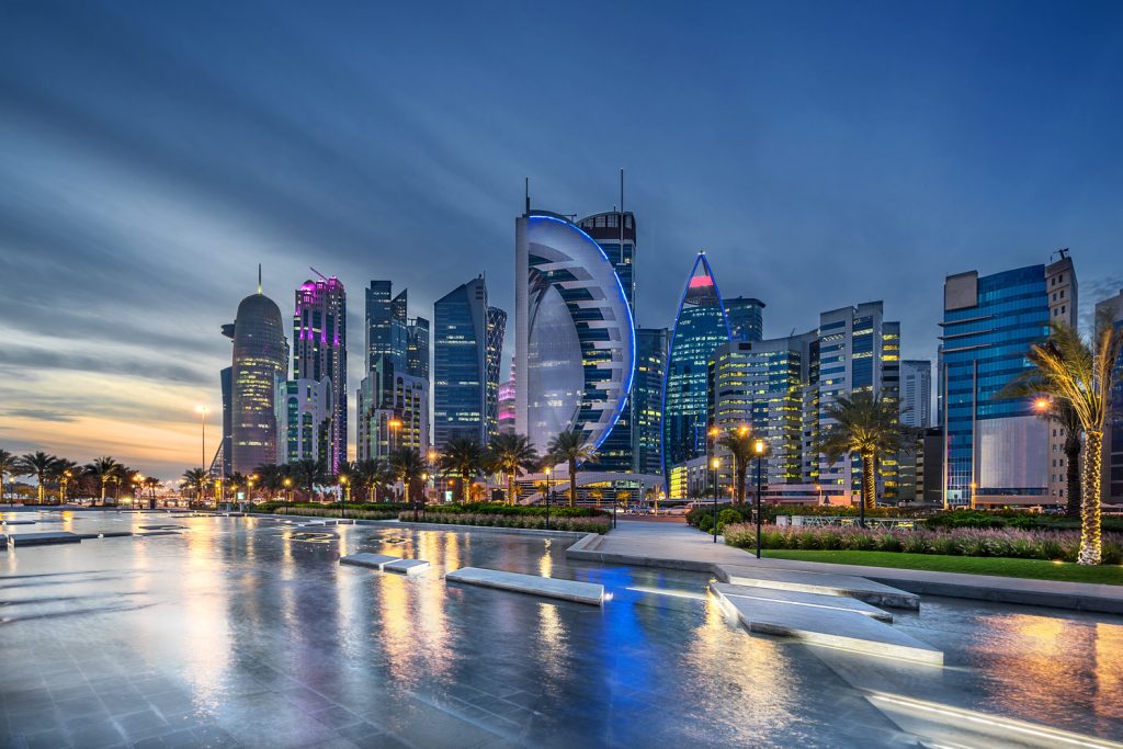 Qatar's Doha Skyline
